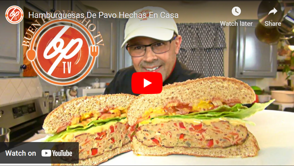 Hamburguesas De Pavo Hechas En Casa