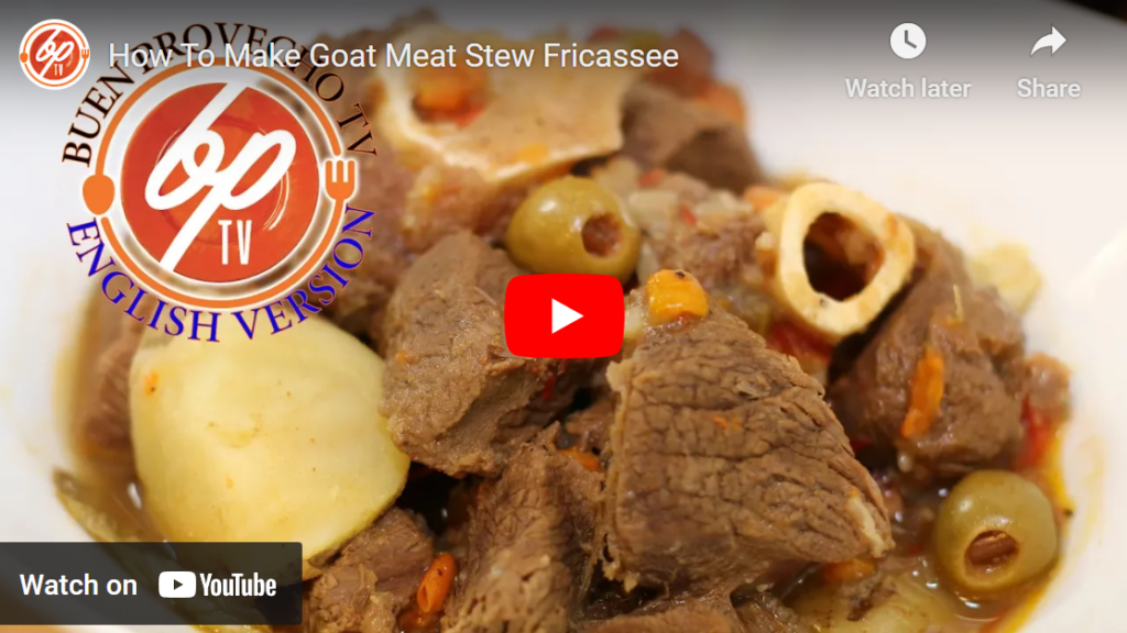 How To Make Goat Meat Stew Fricassee