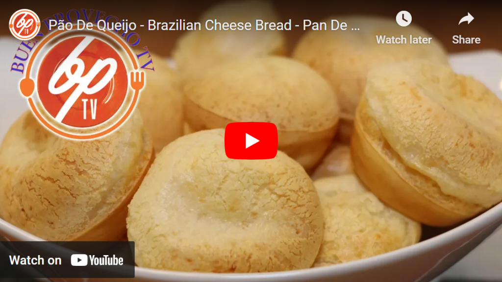 Pão De Queijo Pan De Queso Brazileño
