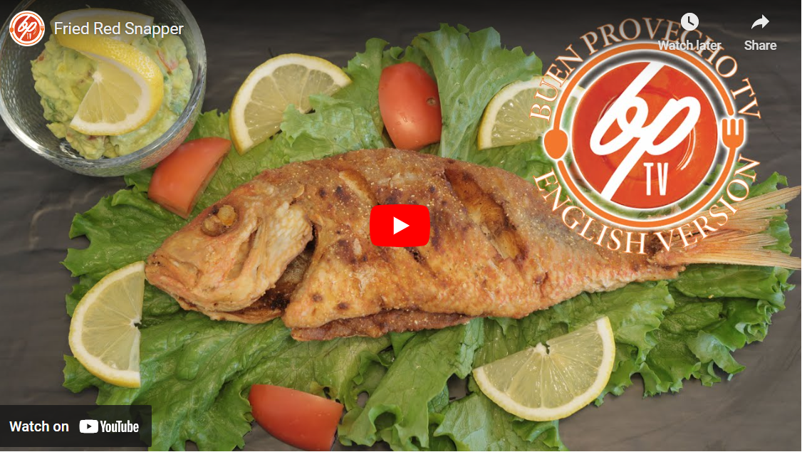 Simple Fried Red Snapper - Buen Provecho TV